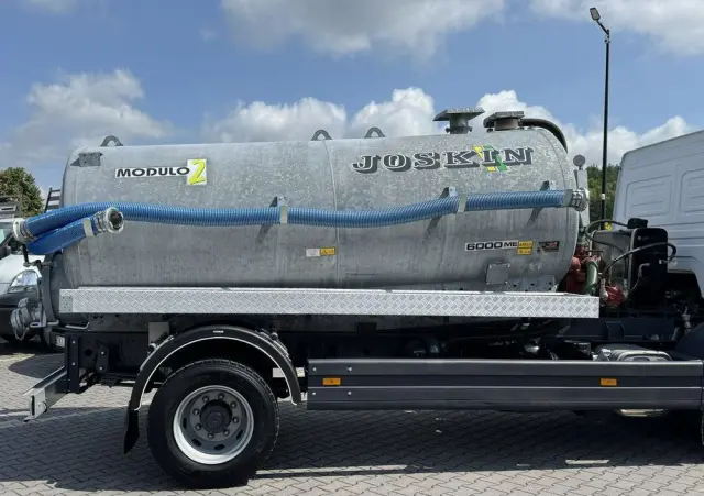 MERCEDES-BENZ Atego 1218 Asenizacyjny Szambiarka Beczka Szambowóz Poj.6m 2019r 