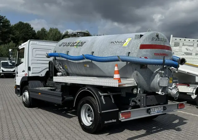 MERCEDES-BENZ Atego 1218 Asenizacyjny Szambiarka Beczka Szambowóz Poj.6m 2019r 