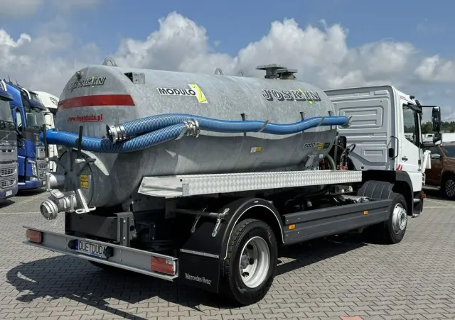 MERCEDES-BENZ Atego 1218 Asenizacyjny Szambiarka Beczka Szambowóz Poj.6m 2019r 