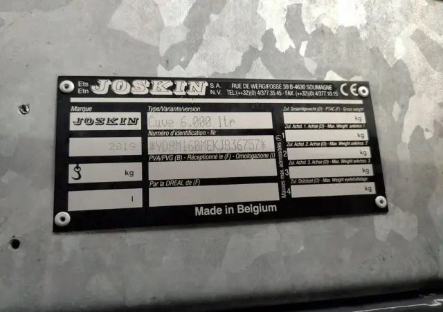 MERCEDES-BENZ Atego 1218 Asenizacyjny Szambiarka Beczka Szambowóz Poj.6m 2019r 