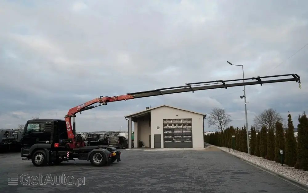 MAN TGS 18.480 / 4x2 / HDS HMF 1820 K6 / WYSIEG 17,2 m / MANUAL / STEROWANIE RADIOWE 