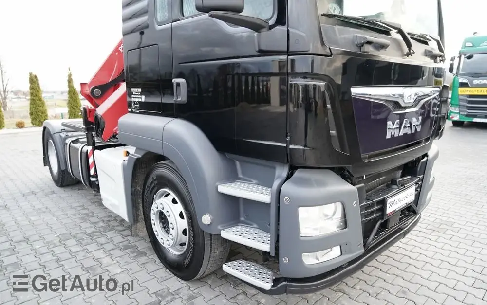 MAN TGS 18.480 / 4x2 / HDS HMF 1820 K6 / WYSIEG 17,2 m / MANUAL / STEROWANIE RADIOWE 