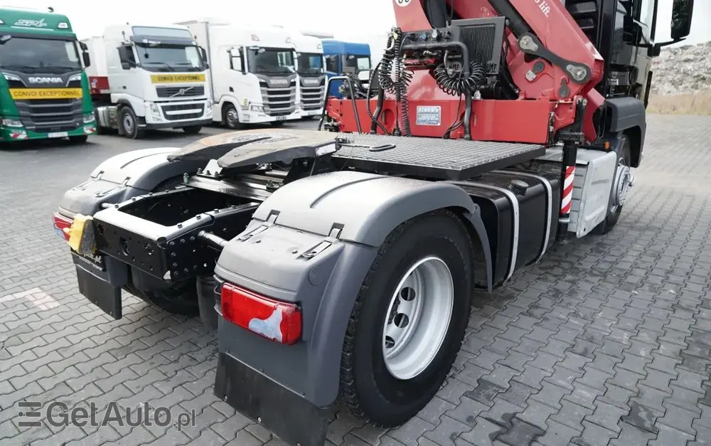 MAN TGS 18.480 / 4x2 / HDS HMF 1820 K6 / WYSIEG 17,2 m / MANUAL / STEROWANIE RADIOWE 
