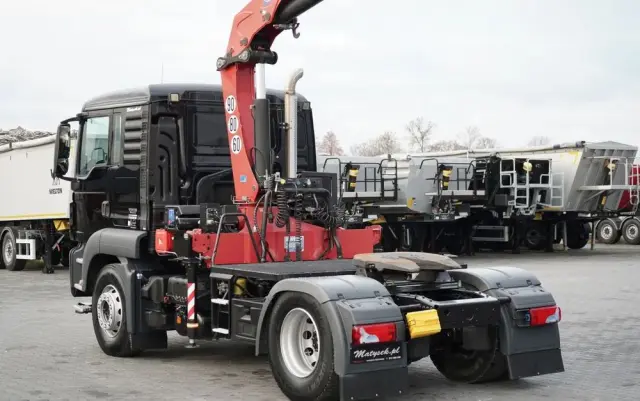 MAN TGS 18.480 / 4x2 / HDS HMF 1820 K6 / WYSIEG 17,2 m / MANUAL / STEROWANIE RADIOWE 