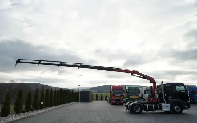 MAN TGS 18.480 / 4x2 / HDS HMF 1820 K6 / WYSIEG 17,2 m / MANUAL / STEROWANIE RADIOWE 