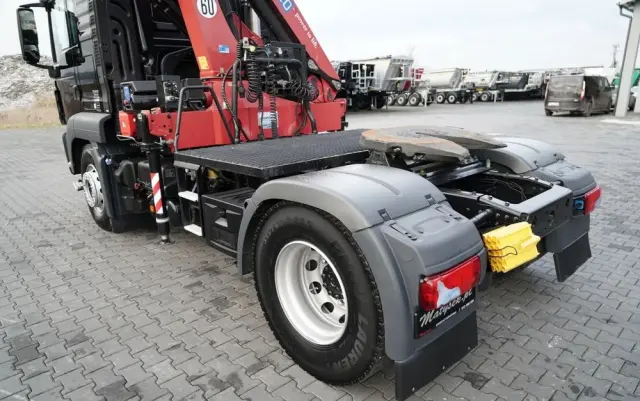 MAN TGS 18.480 / 4x2 / HDS HMF 1820 K6 / WYSIEG 17,2 m / MANUAL / STEROWANIE RADIOWE 