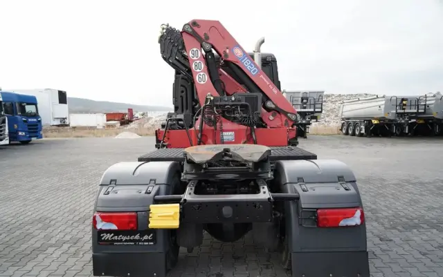 MAN TGS 18.480 / 4x2 / HDS HMF 1820 K6 / WYSIEG 17,2 m / MANUAL / STEROWANIE RADIOWE 