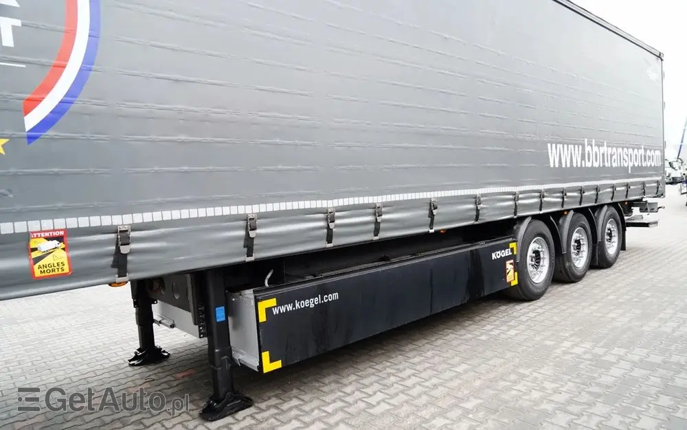 KÖGEL FIRANKA / STANDARD / WINDA 2 000 kg  / KOSZ NA PALETY / OŚ PODONOSZONA / SAF 