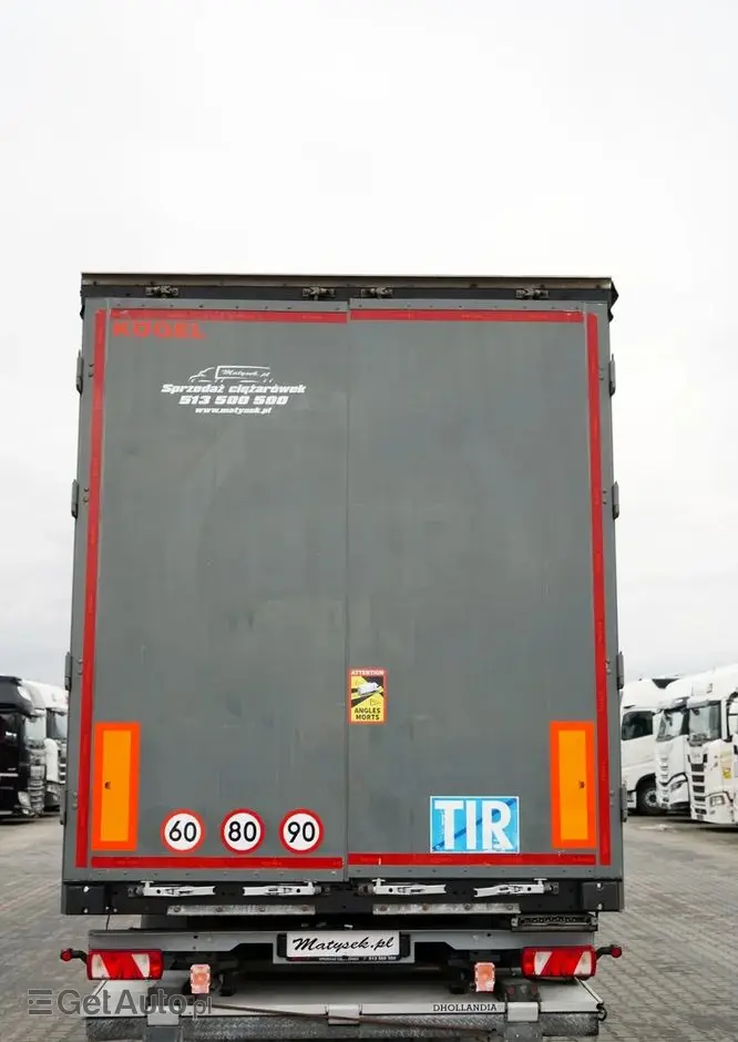 KÖGEL FIRANKA / STANDARD / WINDA 2 000 kg  / KOSZ NA PALETY / OŚ PODONOSZONA / SAF 