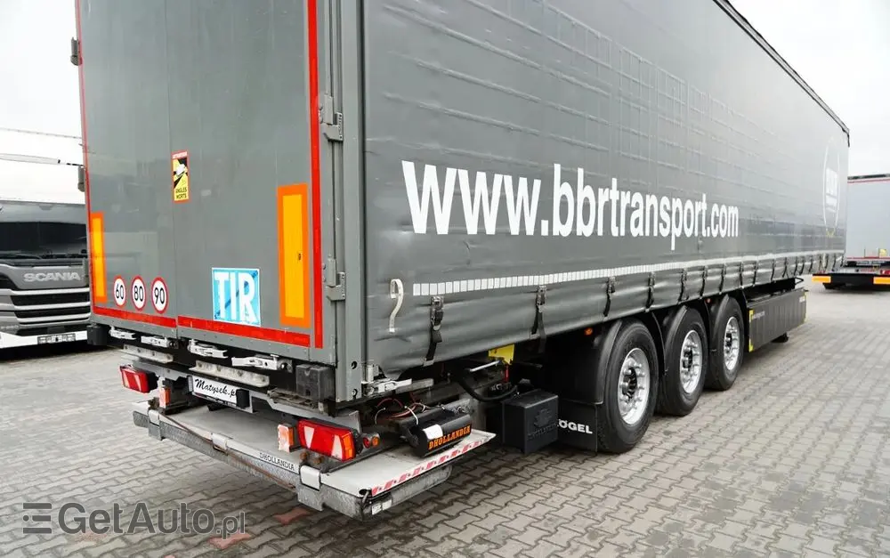 KÖGEL FIRANKA / STANDARD / WINDA 2 000 kg  / KOSZ NA PALETY / OŚ PODONOSZONA / SAF 