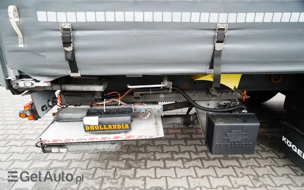 KÖGEL FIRANKA / STANDARD / WINDA 2 000 kg  / KOSZ NA PALETY / OŚ PODONOSZONA / SAF 