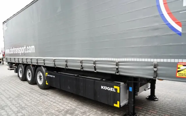 KÖGEL FIRANKA / STANDARD / WINDA 2 000 kg  / KOSZ NA PALETY / OŚ PODONOSZONA / SAF 