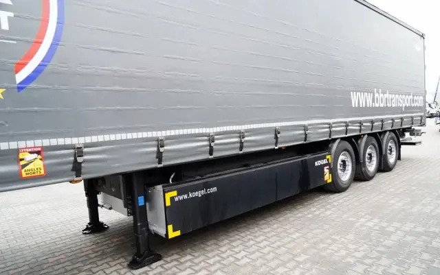 KÖGEL FIRANKA / STANDARD / WINDA 2 000 kg  / KOSZ NA PALETY / OŚ PODONOSZONA / SAF 