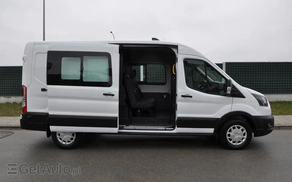 FORD TRANSIT L3H2 DCiV RWD TREND 7os BRYGADOWY FABRYCZNIE NOWY DOSTĘPNY OD RĘKI NA GWARANCJI 