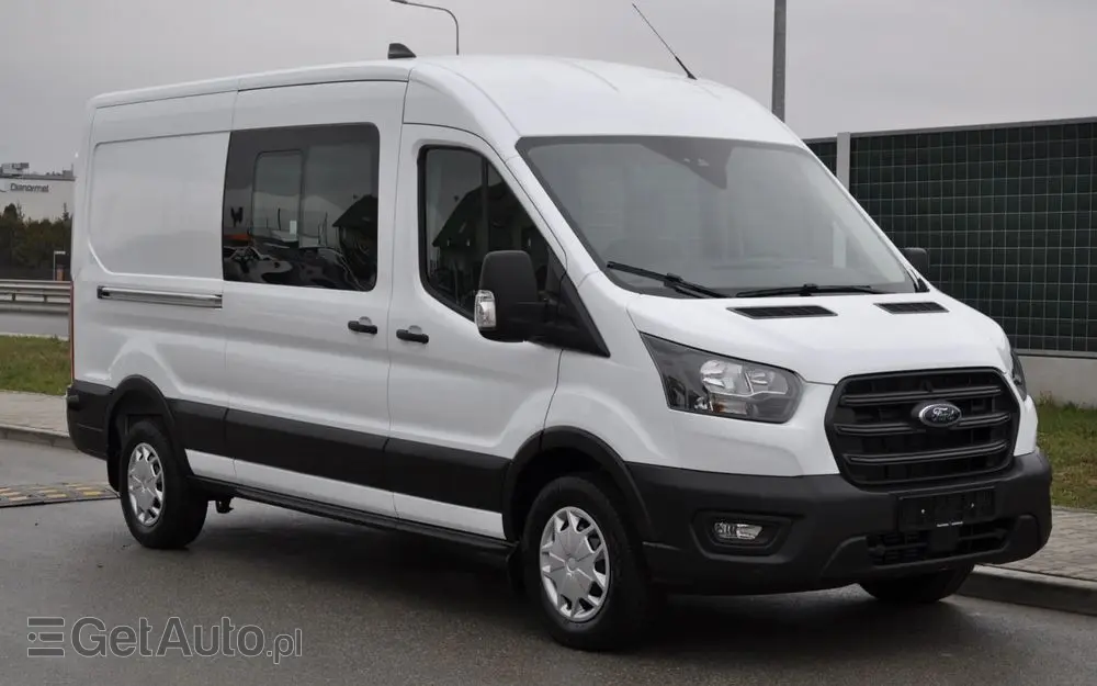 FORD TRANSIT L3H2 DCiV RWD TREND 7os BRYGADOWY FABRYCZNIE NOWY DOSTĘPNY OD RĘKI NA GWARANCJI 