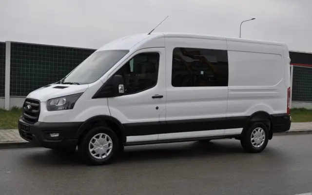 FORD TRANSIT L3H2 DCiV RWD TREND 7os BRYGADOWY FABRYCZNIE NOWY DOSTĘPNY OD RĘKI NA GWARANCJI 