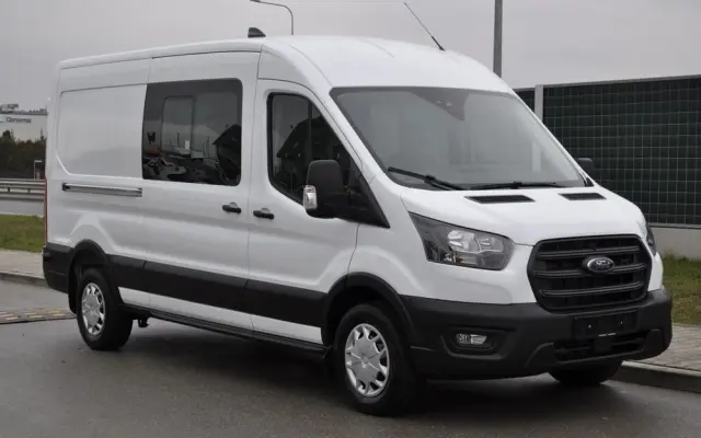 FORD TRANSIT L3H2 DCiV RWD TREND 7os BRYGADOWY FABRYCZNIE NOWY DOSTĘPNY OD RĘKI NA GWARANCJI 