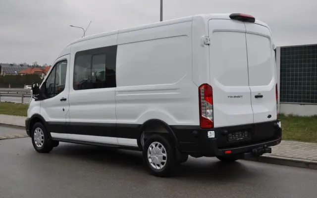 FORD TRANSIT L3H2 DCiV RWD TREND 7os BRYGADOWY FABRYCZNIE NOWY DOSTĘPNY OD RĘKI NA GWARANCJI 