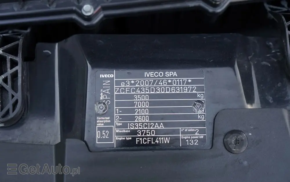 IVECO DAILY 35-180 / WYWROTKA TYLNOZSYPOWA / HI-MATIC / BLIŹNIAK / SPROWADZONY 