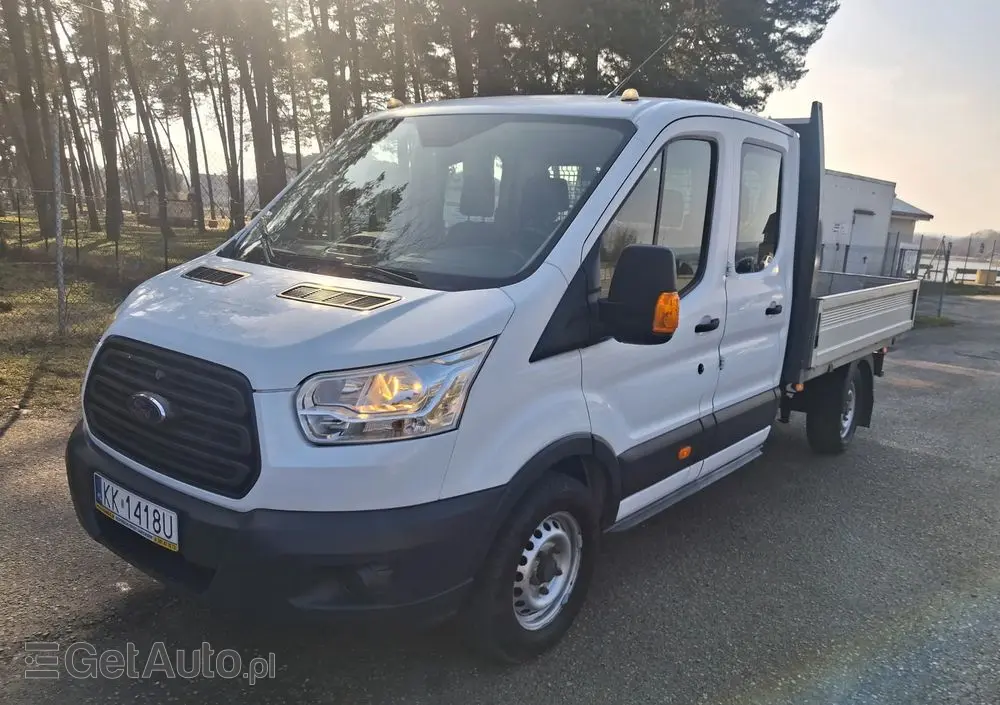FORD TRANSIT DOKA 155KM 7 osób i paka 287cm 