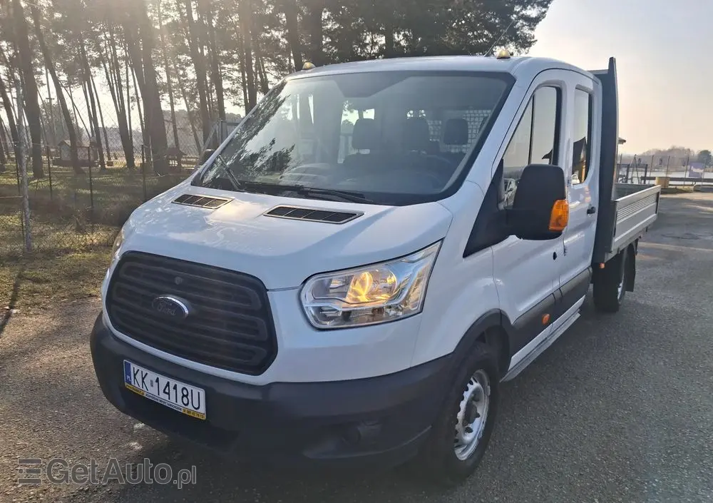 FORD TRANSIT DOKA 155KM 7 osób i paka 287cm 