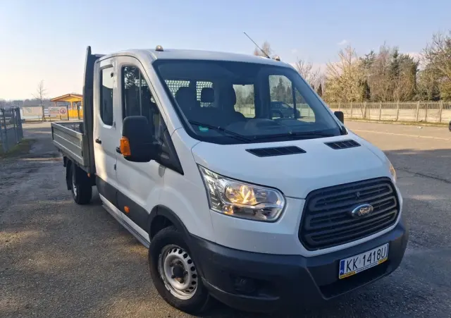 FORD TRANSIT DOKA 155KM 7 osób i paka 287cm 