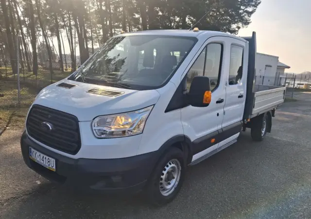 FORD TRANSIT DOKA 155KM 7 osób i paka 287cm 