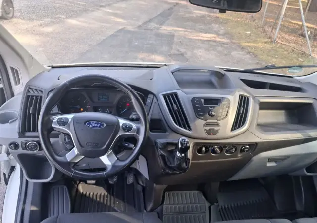 FORD TRANSIT DOKA 155KM 7 osób i paka 287cm 