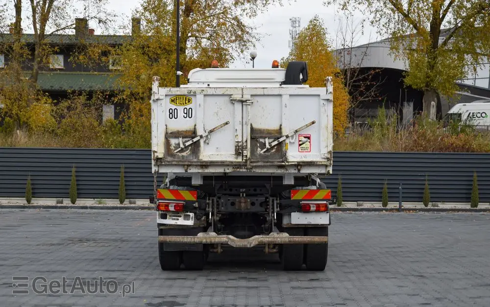 MERCEDES-BENZ AROCS 3243 / 8x4 / EURO 6 / WYWROTKA / MELLER KIPPER / HYDROBURTA / AUTOMAT / SERWISOWANY / SPROWADZONY 