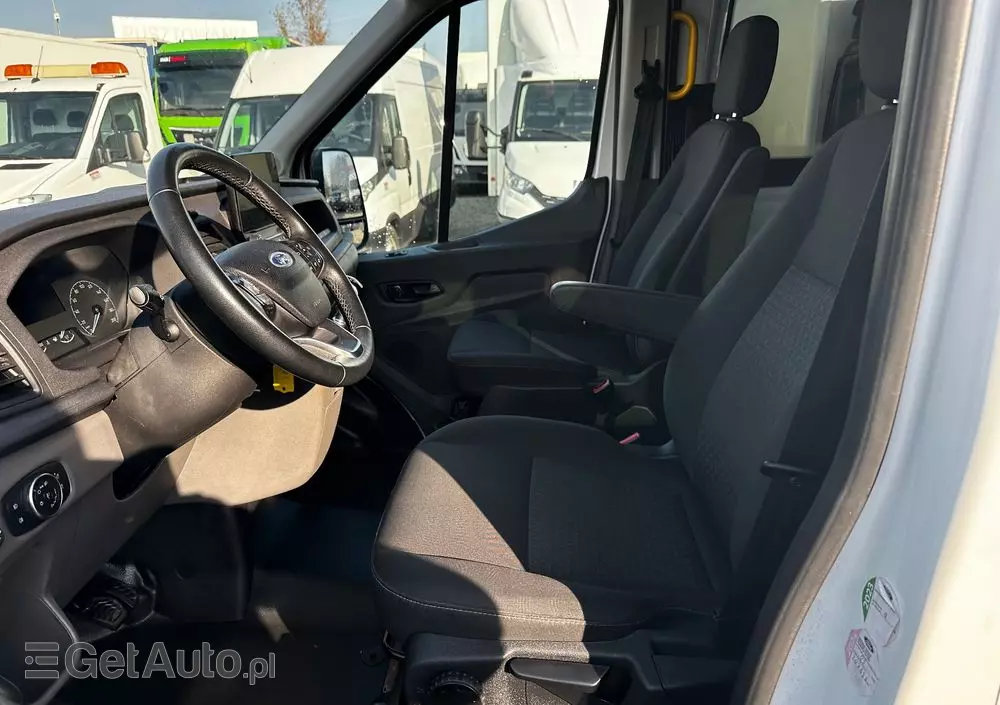 FORD TRANSIT MAXI/manual/brygadówka 5 osób/klima/navi/kamera/parktronik przód i tył/grzane fotele/LED 