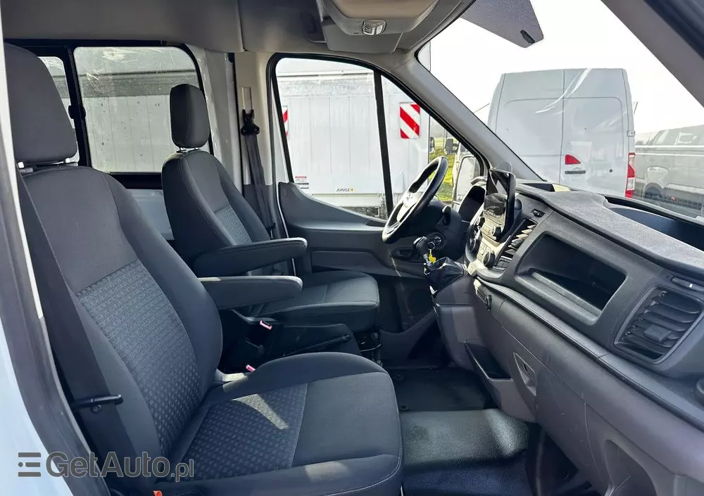 FORD TRANSIT MAXI/manual/brygadówka 5 osób/klima/navi/kamera/parktronik przód i tył/grzane fotele/LED 