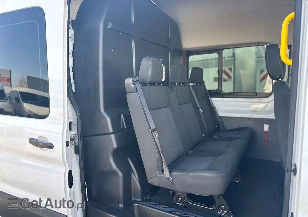 FORD TRANSIT MAXI/manual/brygadówka 5 osób/klima/navi/kamera/parktronik przód i tył/grzane fotele/LED 