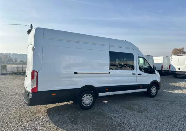 FORD TRANSIT MAXI/manual/brygadówka 5 osób/klima/navi/kamera/parktronik przód i tył/grzane fotele/LED 