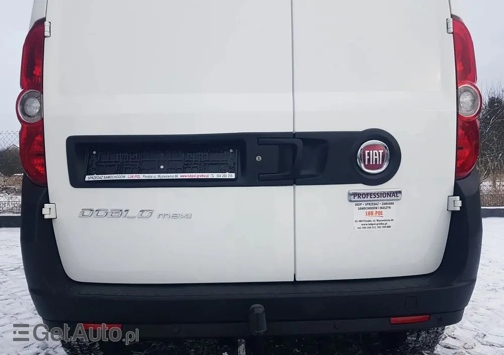 FIAT DOBLO MAXI L2H1 DŁUGI KLIMA BLASZAK VAN FURGON KRAJOWY 6-BIEGÓW MANUAL 