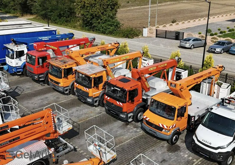 MERCEDES-BENZ Vario 814 D 4x4 Zwyżka RUTHMANN STEIGER T220 Podnośnik Koszowy 