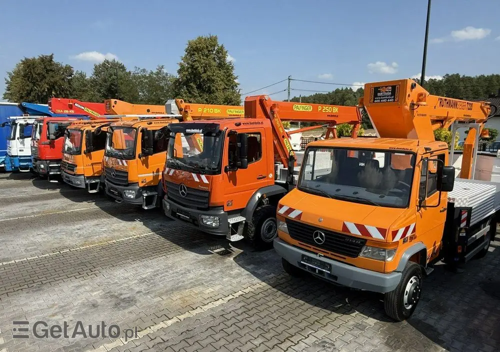 MERCEDES-BENZ Vario 814 D 4x4 Zwyżka RUTHMANN STEIGER T220 Podnośnik Koszowy 