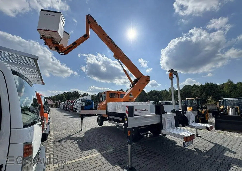 MERCEDES-BENZ Vario 814 D 4x4 Zwyżka RUTHMANN STEIGER T220 Podnośnik Koszowy 