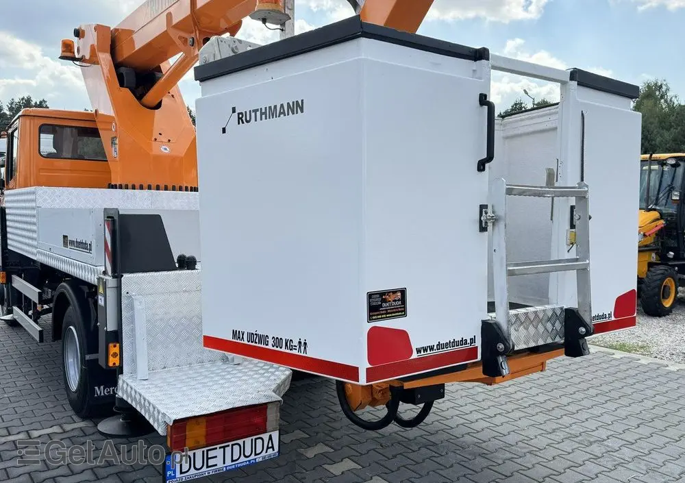 MERCEDES-BENZ Vario 814 D 4x4 Zwyżka RUTHMANN STEIGER T220 Podnośnik Koszowy 