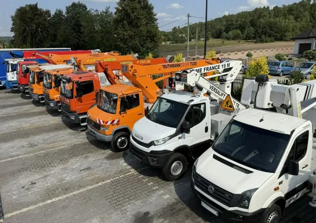 MERCEDES-BENZ Vario 814 D 4x4 Zwyżka RUTHMANN STEIGER T220 Podnośnik Koszowy 