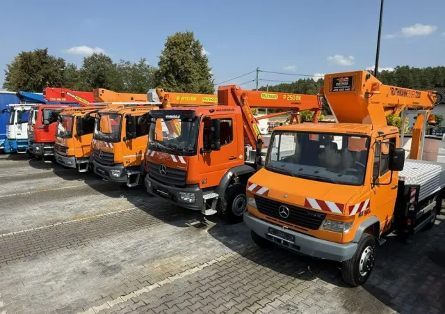 MERCEDES-BENZ Vario 814 D 4x4 Zwyżka RUTHMANN STEIGER T220 Podnośnik Koszowy 