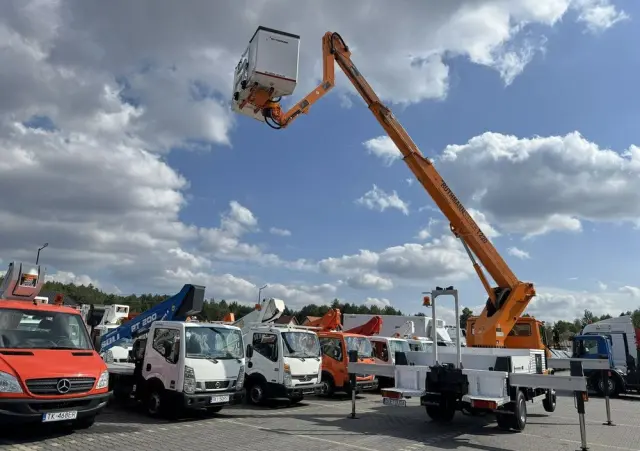 MERCEDES-BENZ Vario 814 D 4x4 Zwyżka RUTHMANN STEIGER T220 Podnośnik Koszowy 