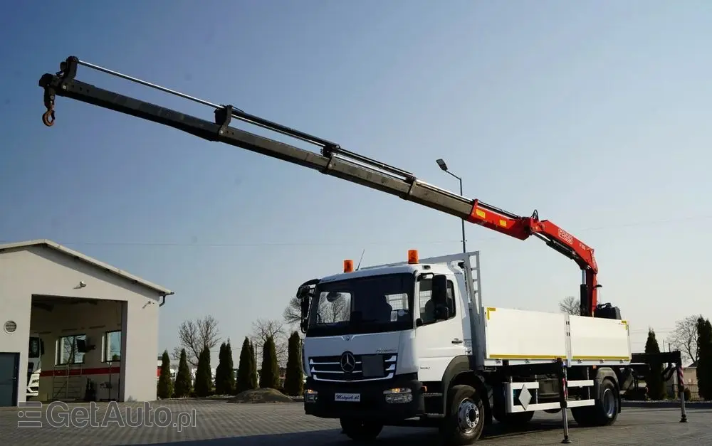 MERCEDES-BENZ ATEGO / 16 30 / E6 / SKRZYNIOWY + HDS FASSI F 155 / ADR / STEROWANIE RADIOWE 