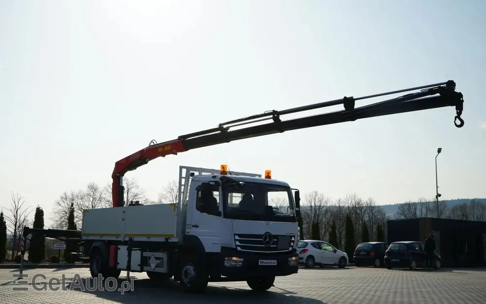 MERCEDES-BENZ ATEGO / 16 30 / E6 / SKRZYNIOWY + HDS FASSI F 155 / ADR / STEROWANIE RADIOWE 