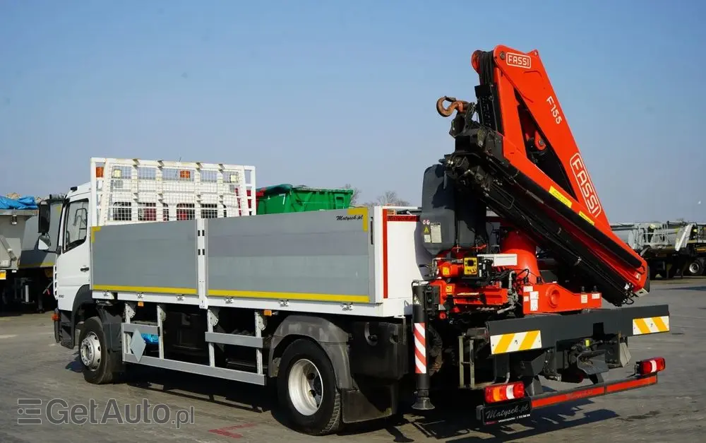 MERCEDES-BENZ ATEGO / 16 30 / E6 / SKRZYNIOWY + HDS FASSI F 155 / ADR / STEROWANIE RADIOWE 