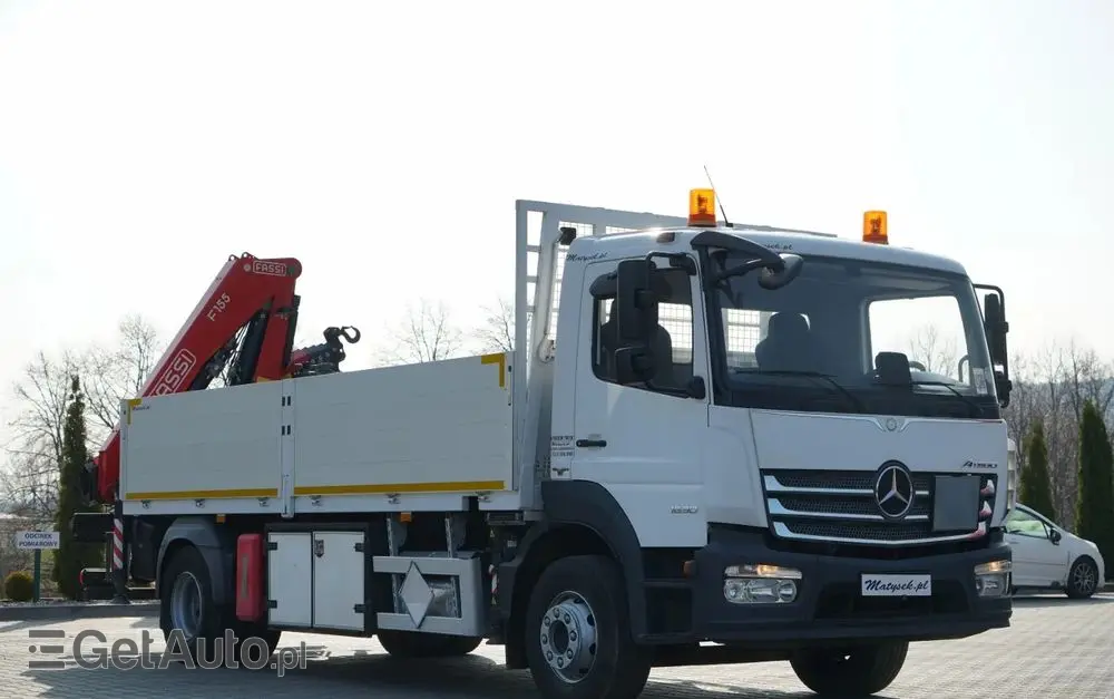MERCEDES-BENZ ATEGO / 16 30 / E6 / SKRZYNIOWY + HDS FASSI F 155 / ADR / STEROWANIE RADIOWE 