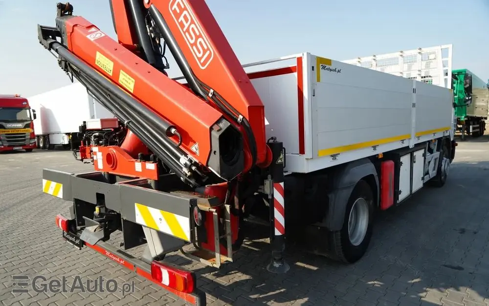 MERCEDES-BENZ ATEGO / 16 30 / E6 / SKRZYNIOWY + HDS FASSI F 155 / ADR / STEROWANIE RADIOWE 