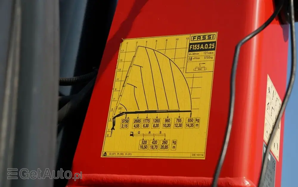 MERCEDES-BENZ ATEGO / 16 30 / E6 / SKRZYNIOWY + HDS FASSI F 155 / ADR / STEROWANIE RADIOWE 