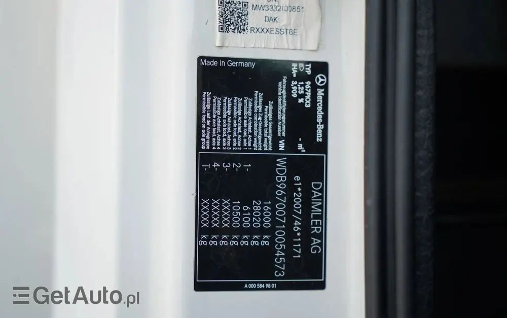 MERCEDES-BENZ ATEGO / 16 30 / E6 / SKRZYNIOWY + HDS FASSI F 155 / ADR / STEROWANIE RADIOWE 