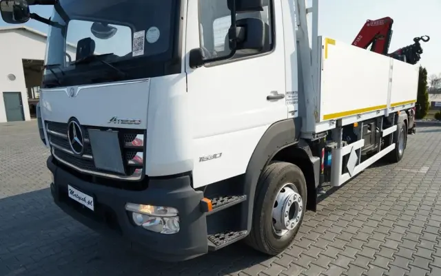 MERCEDES-BENZ ATEGO / 16 30 / E6 / SKRZYNIOWY + HDS FASSI F 155 / ADR / STEROWANIE RADIOWE 