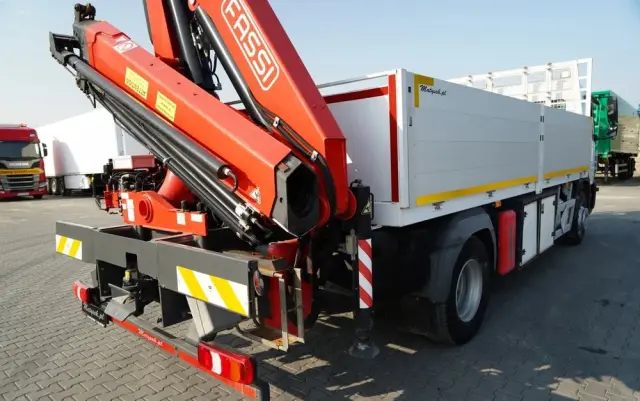 MERCEDES-BENZ ATEGO / 16 30 / E6 / SKRZYNIOWY + HDS FASSI F 155 / ADR / STEROWANIE RADIOWE 